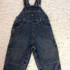 Vintage Oshkosh B’Gosh Vestbak Patched Overalls